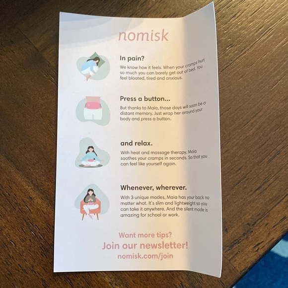 Nomisk Heat and Massage Belt. - Picture 3 of 4